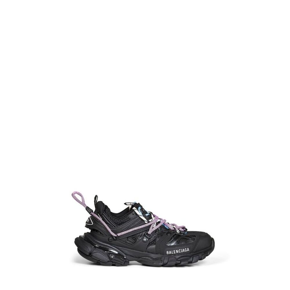 Balenciaga Women Black Track Trail Laces Sneakers